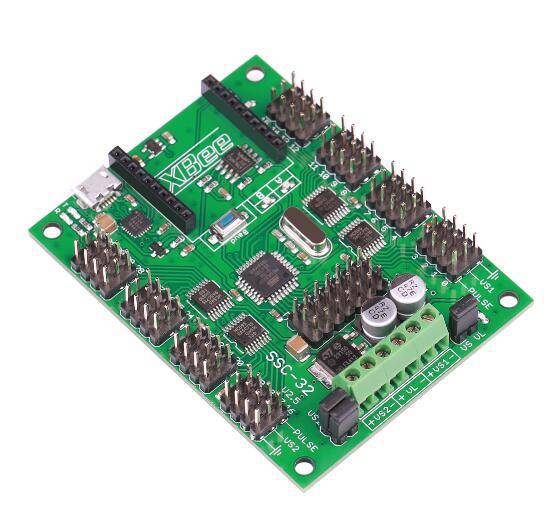 32-канальный контроллер рулевого управления, двуногий робот, 6DOF манипулятор, многоуровневое управление, оффлайн программирование, хранение