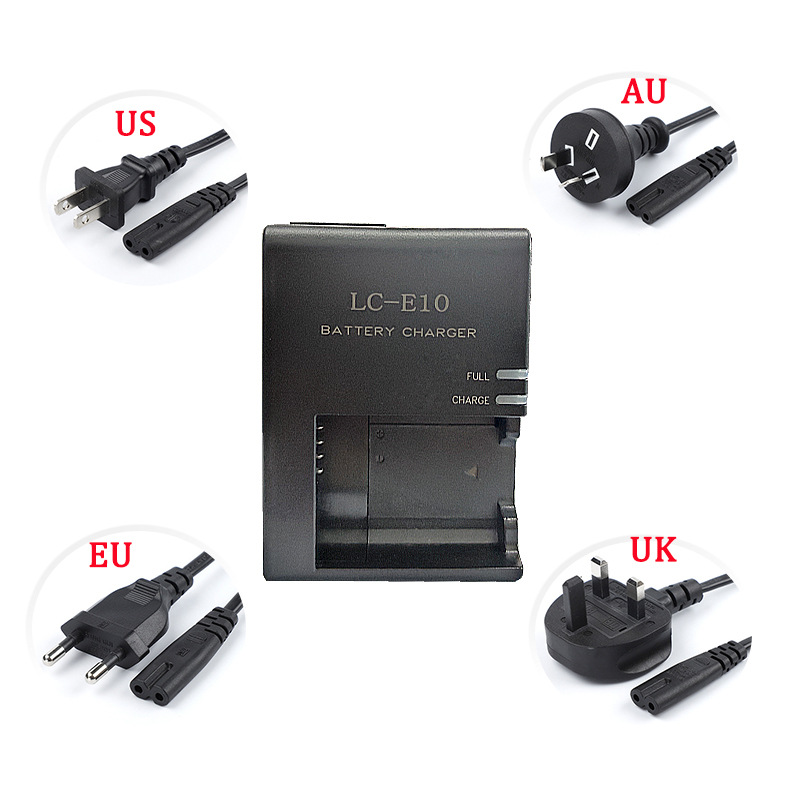 LC-E10 LP-E10 charger for Canon EOS 1100D 1200D 1500D 3000D X50
