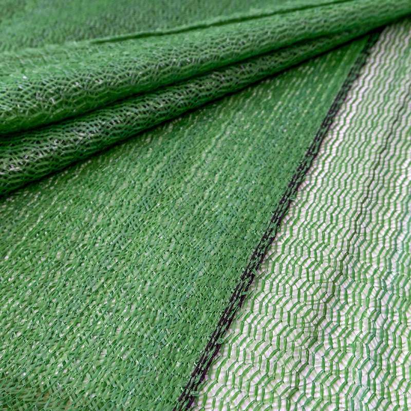 Green Black Greening Net Cover Soil Net 1.5 Needle 3 Needle Construction Dust Net Safety Protection Sandproof Cover Coal Cover Soil Net