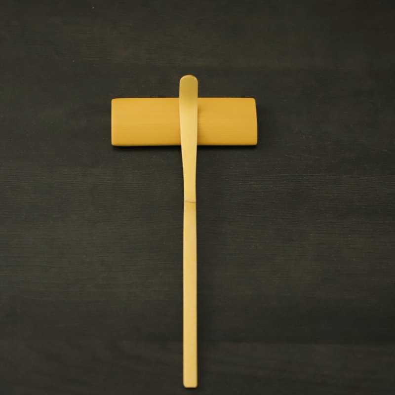 Cross-Border Matcha Tea Set with White Bamboo and Purple Bamboo Carbonized Bamboo Tea Scoop, Direct Sales from Manufacturer