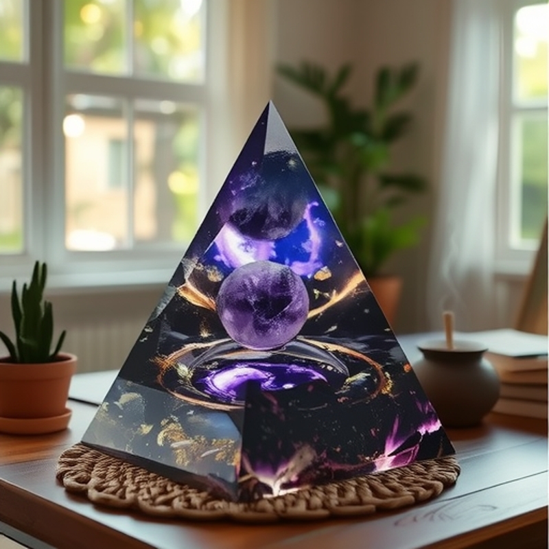 Кросс-бордерные украшения, кристаллические пирамидальные украшения, креативные изделия