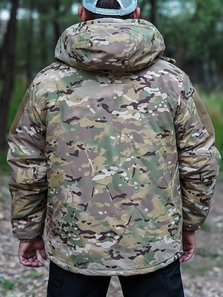 Forbearance 2.0 Outdoor Winter American Heavy Tactical Cotton-padded Coat Camouflage Winter Wear Men's Cotton-padded Coat Thickened Cold-proof Clothing