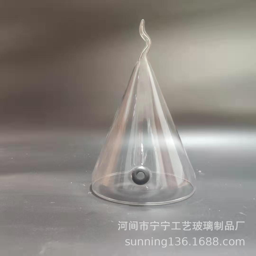 Glass Smoke Cover Wholesale in Stock, Factory Direct Supply, Hotel Supplies, Creative Glass Dry Ice Tableware, Dust-Proof and Fresh-Keeping Cover