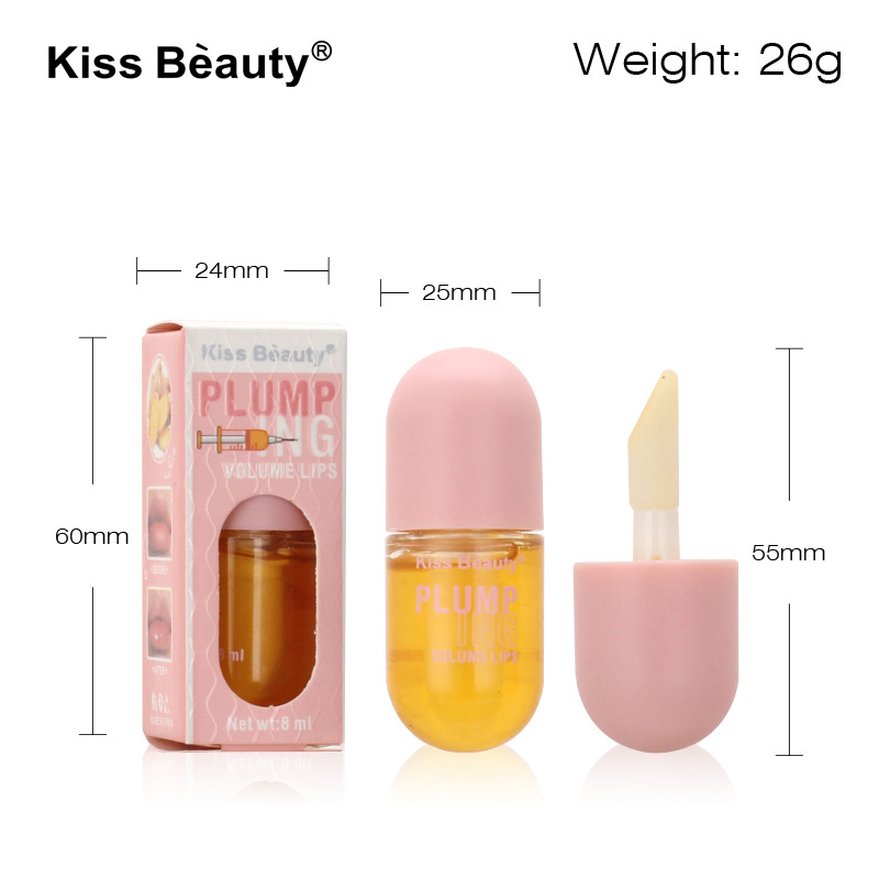 kissbeauty Fades Lip Lines, Lip Plumps, Essence Oil, Lip Care Essence, Lip Balm, Moisturizes and Moisturizes Lip Lines