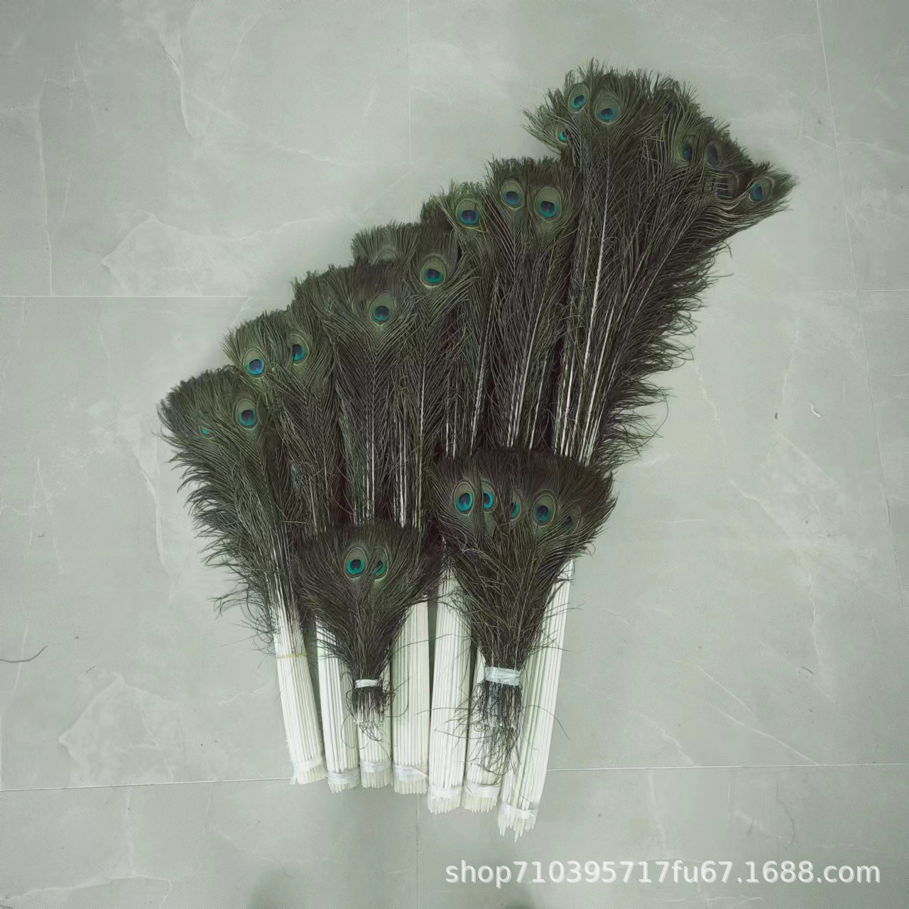 in stock supply 25-130cm natural peacock feather tail peacock feather wedding DIY feather wholesale