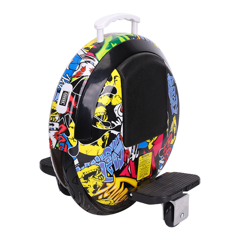 Cross-Border Smart Electric Unicycle Adult Unicycle One-Wheel Work Standing Riding Bluetooth Music Scooter