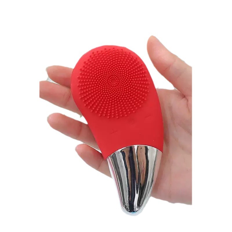 Electric Waterproof Facial Cleanser Cleansing Makeup Remover Massage Lightening Care Face Silicone Cleansing Blackhead Pore Face Washing Instrument