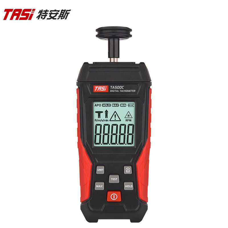 Teans TA500 Series Laser Tachometer Digital Display Contact Tachometer Motor Speed Measurement Tachometer Speed Measurement