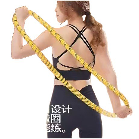 The Fifth Generation Hula Hoop for Weight Loss, Waist Beautification, Weight Loss and Waist Slimming for Women, Adult Fitness, Silent Home Abdominal Control Hula Hoop
