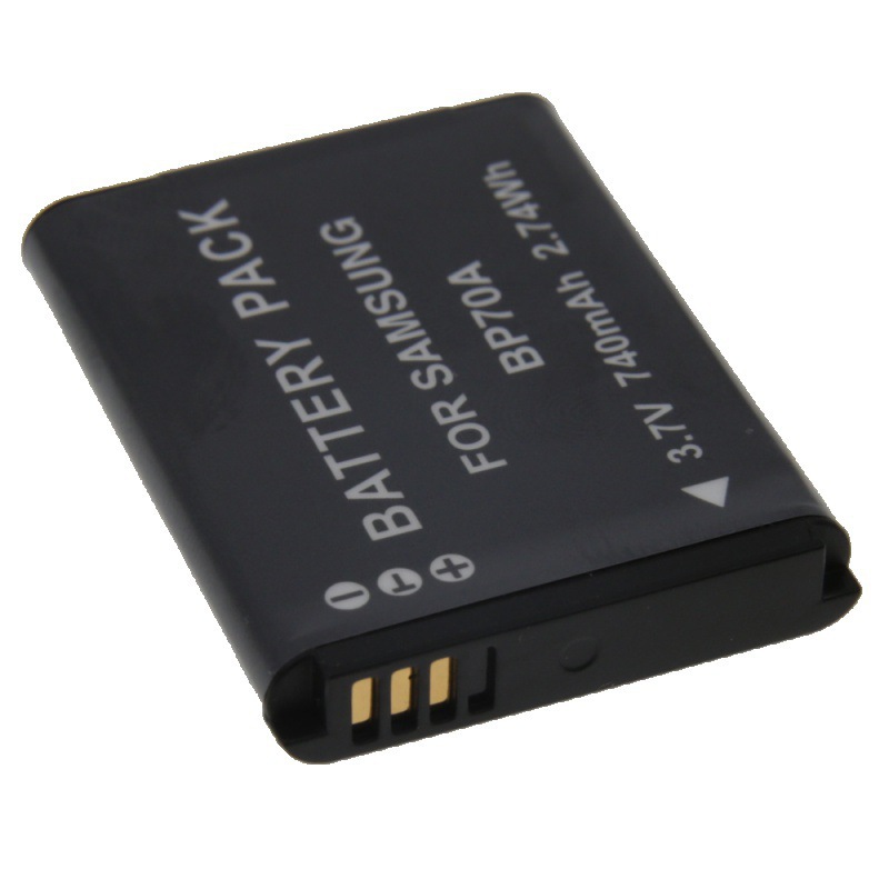 BP-70A BP70A for Samsung WB35F WB50F ES95 ST72 ST150F camera battery
