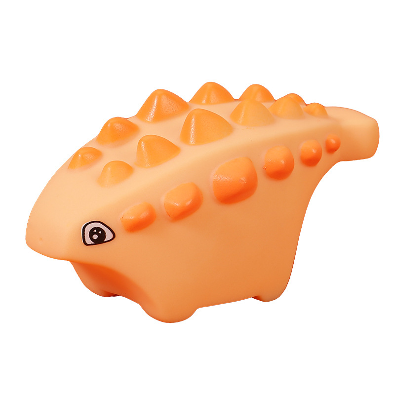 Amazon Cross-border Hot Selling Children's Cute Cartoon Soft Rubber Animal Baby Pinch Called Dinosaur Cute Vinyl Toy