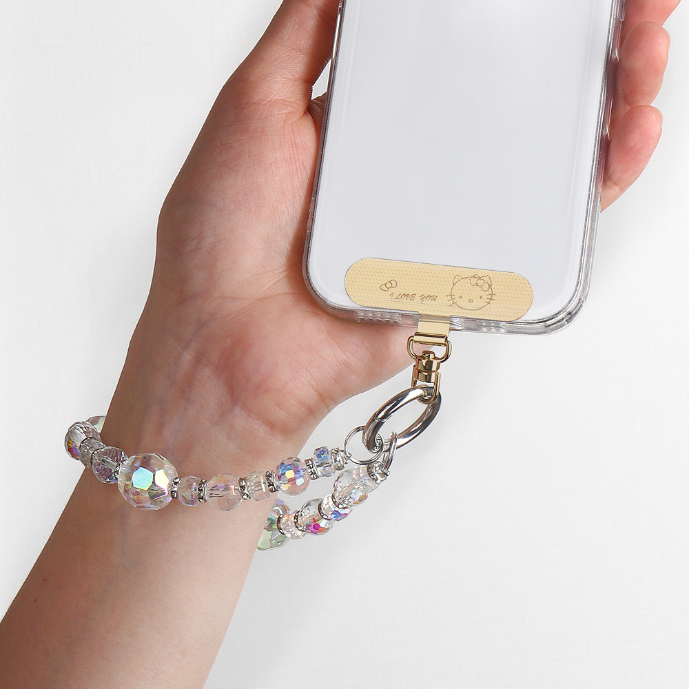 Mobile Phone Gasket Mobile Phone Chain Metal Back Clip Lanyard Patch 360 ° Rotating Mobile Phone Lanyard Clip