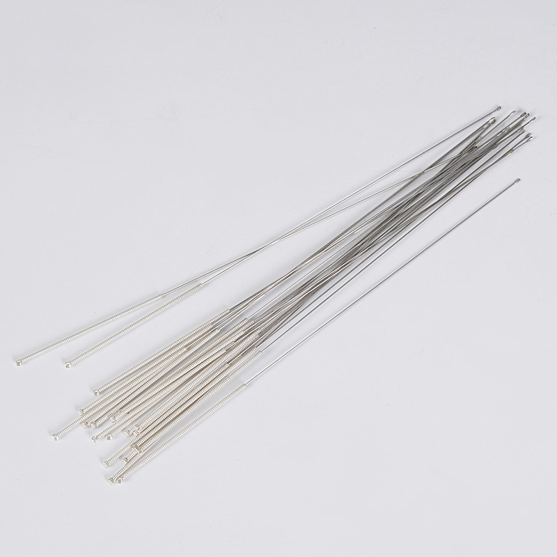 Manufacturer Supplies 304 Stainless Steel Ear-Picking Silver Needles, Customizable Ear Needles, Goose Feather Needles, Ear-Picking Tools, Silver-Plated Needles Wholesale