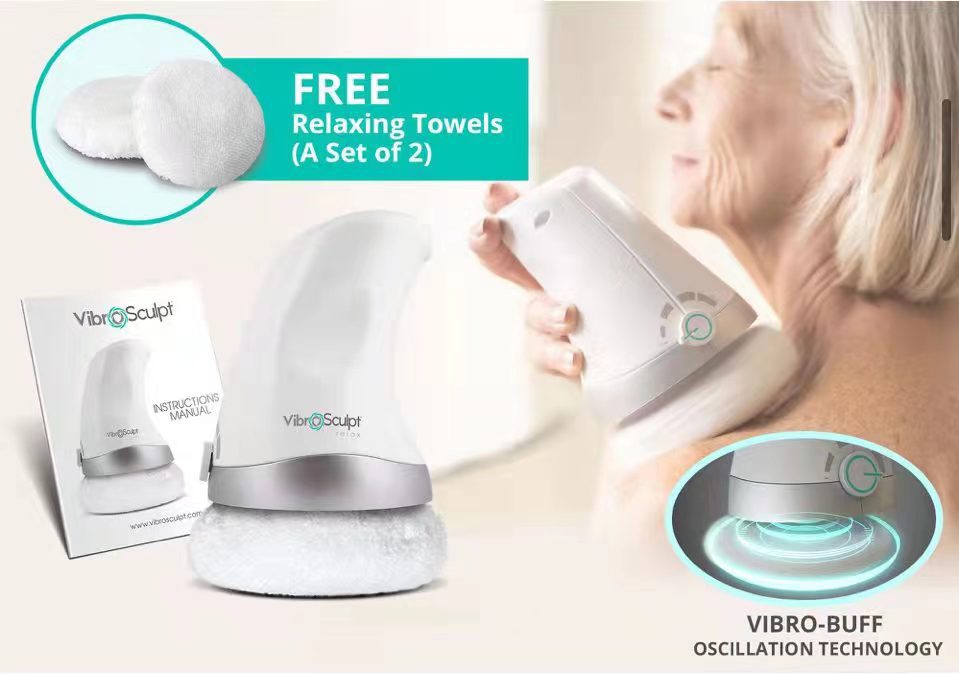 Multifunctional Fat Pusher Massager Vibration Massager Household Electric Massage Hammer Full Body Health Massage Equipment