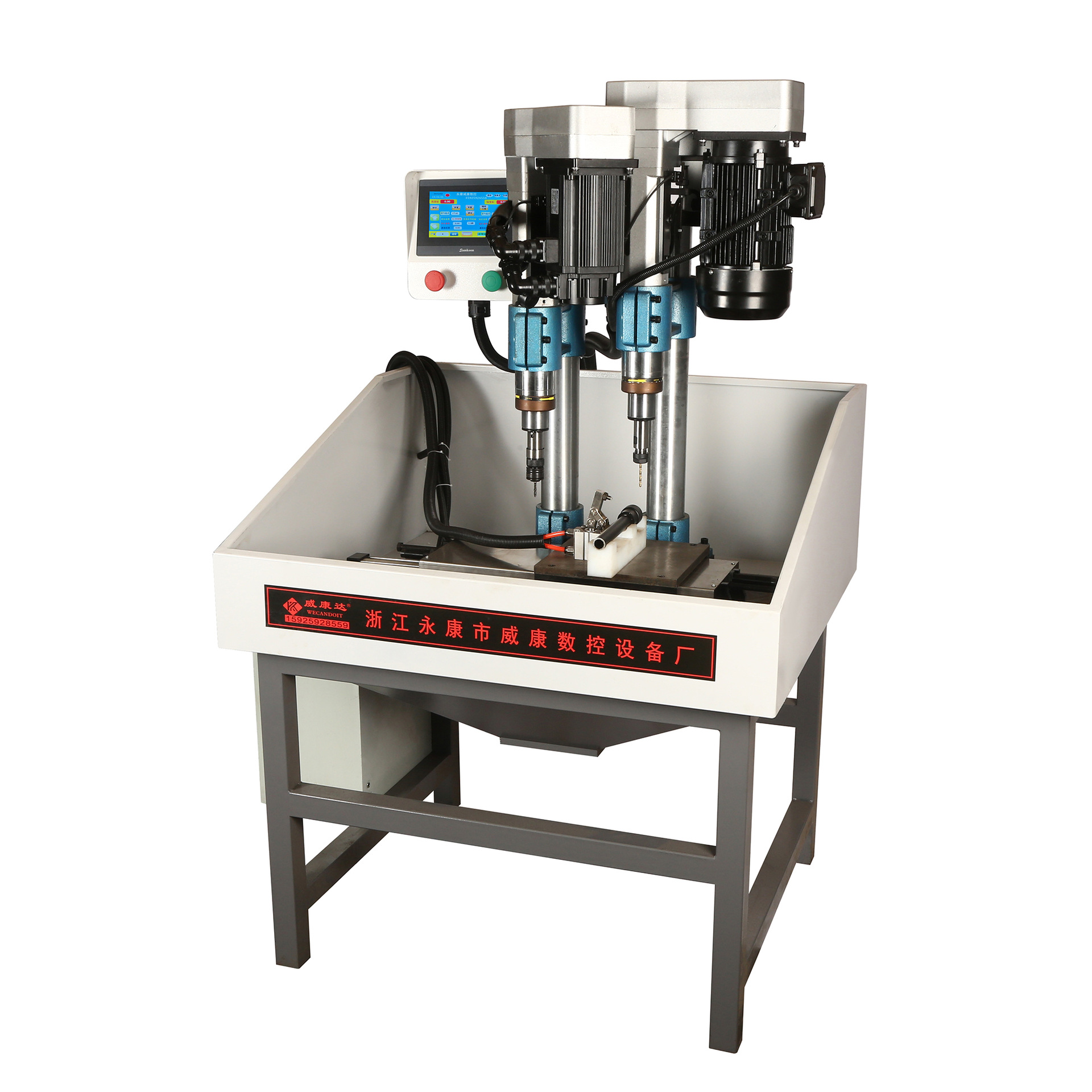 Neutral Servo Drilling and Tapping Machine, Pneumatic Slide Table Cnc Drilling Machine, Customized High Precision