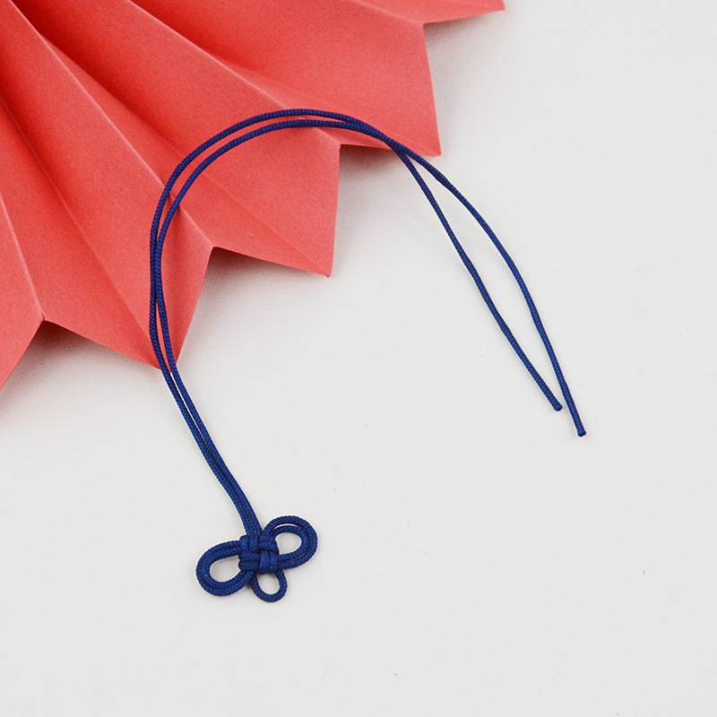 20CM royal knot rope diy ribbon knot handmade Chinese knot sachet accessories lucky knot lucky bag glasses knot lanyard