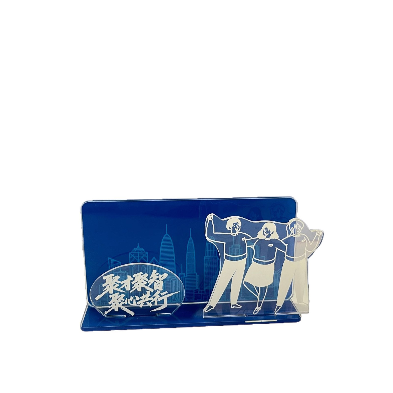 Custom Acrylic Standees with Multiple Slots for Celebrity Anime Merchandise, Company Ip Images, and Desktop Decorations