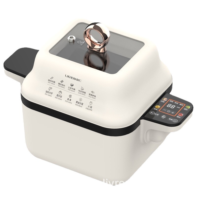 Liren Smart Cooking Pot Ccj-D347 Fully Automatic Rotating Stir-Fry Smart Home Lazy Pot Multi-Function