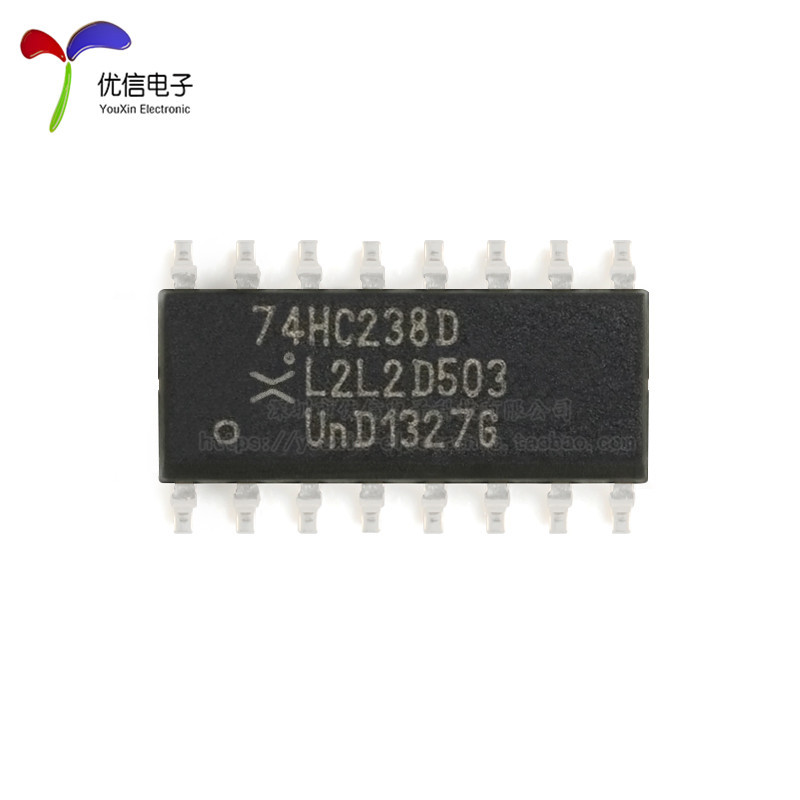 Original Genuine 74Hc238D,653 Soic-16 3 to 8 Line Decoder/Demultiplexer Chip