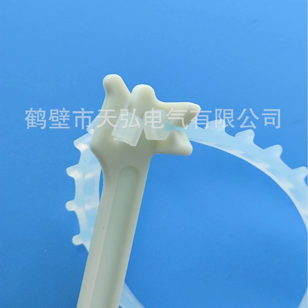 Automotive wiring harness tooling fixture harness binding rod white card binding fixture harness fixing rod