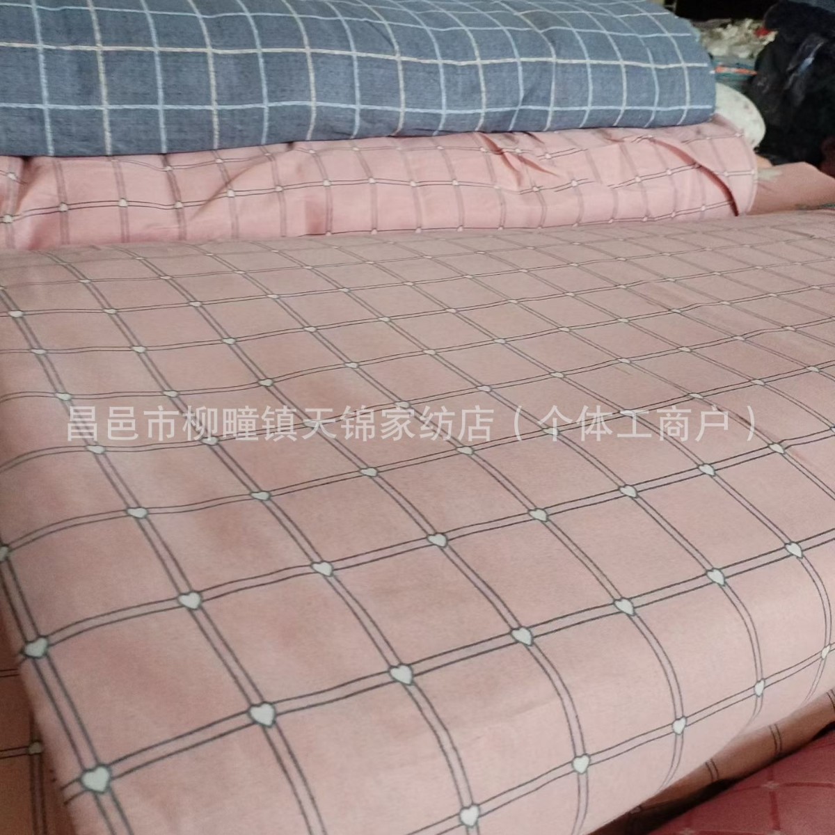 Clearance of Surplus Fabric Scraps: Brushed Printed Bed Sheet Fabric, Ecological Cotton, Plant-Based Cashmere, Double-Layer Yarn