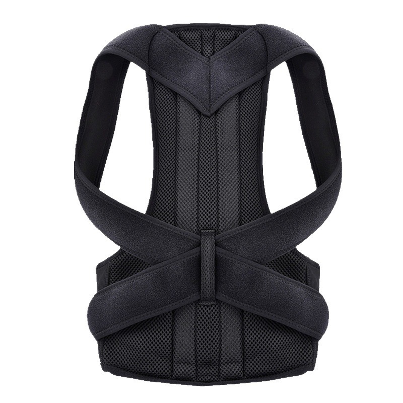Back correction artifact for men and women to prevent spinal column lateral bending shoulder open back adult orthotic posture with hunchback straight back