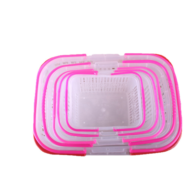 White Strawberry Basket portable Bayberry basket Mulberry basket picking basket sugar orange basket fruit basket wholesale