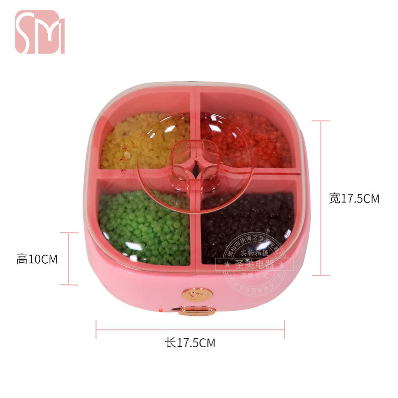 New silicone heating wax melting hair removal machine non-stick pan fast heating wax bean beeswax quartet multi-function wax machine