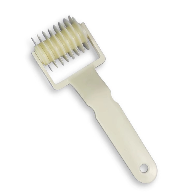 Plastic mesh knife biscuit pizza pie processing mold dough roller knife bread hob baking tool
