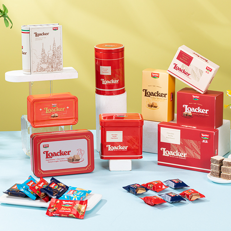 Loacker итальянское печенье Laijia подарочная коробка пустая коробка свадебные конфеты сувенирные закуски с подарками