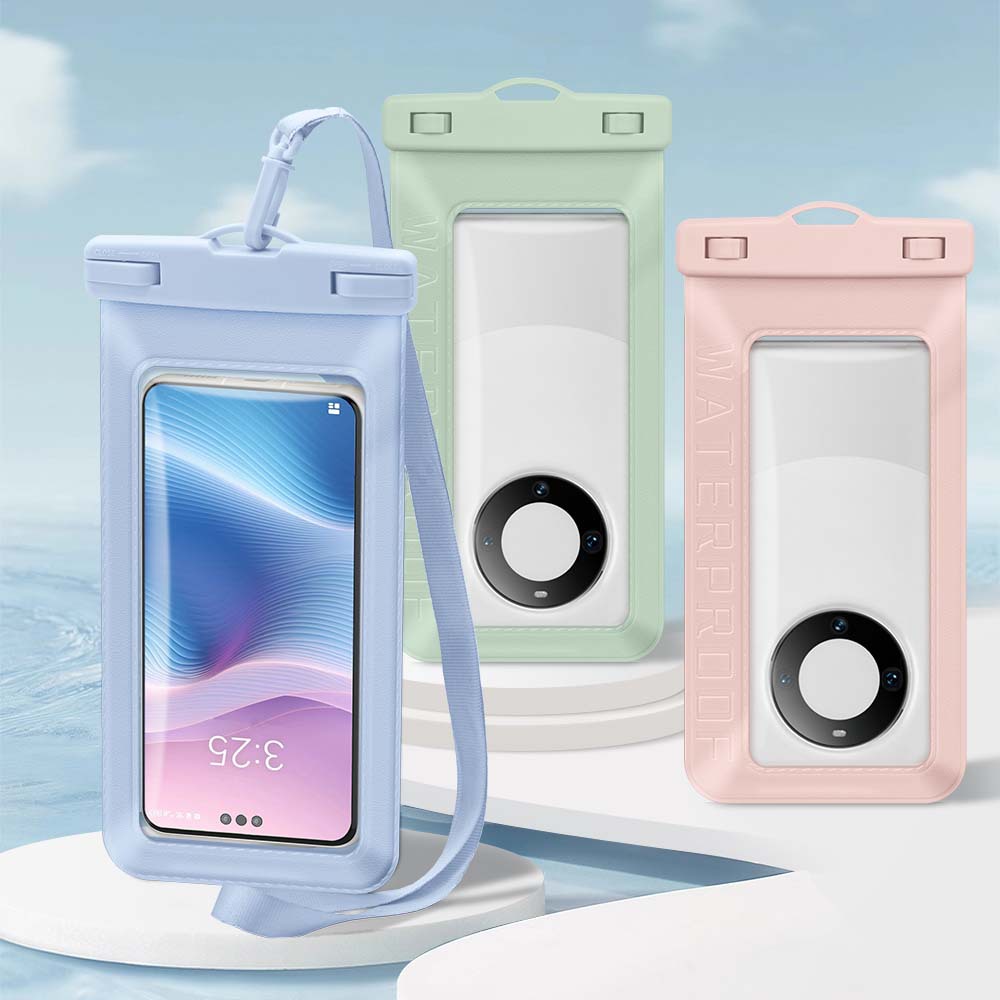 Новый водонепроницаемый чехол для мобильного телефона, прозрачный, большого размера, с логотипом