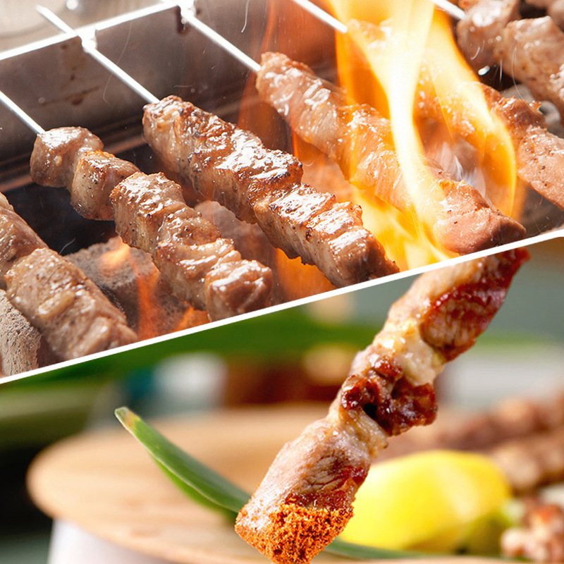 Gang Zi barbecue sauce spicy flavor 40g Korean style barbecue seasoning mutton skewers dry material barbecue sauce 1 box 60 bags