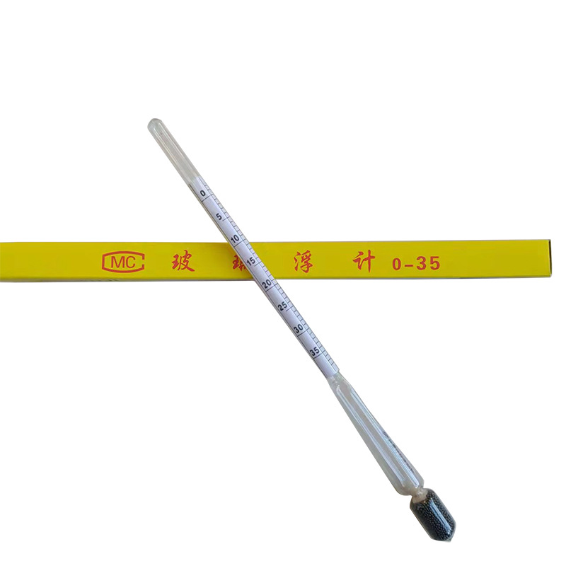 Wholesale Liquid Hydrometer Manufacturer, Pomeroy Density Meter, Single Glass Float Meter Concentration Meter, Direct Sales from the Manufacturer