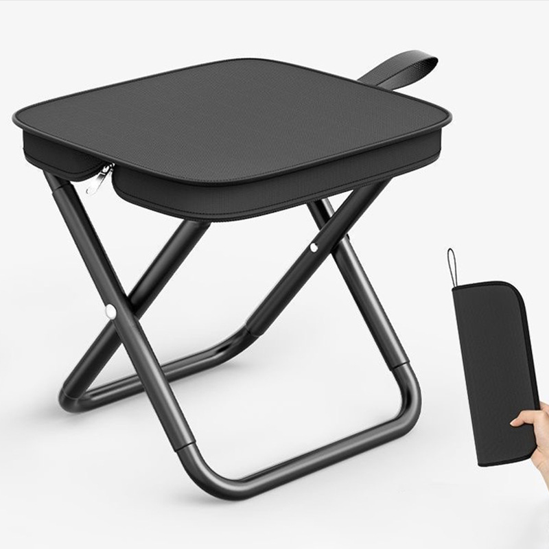 Портативный рыболовный стул, маленький, для поездок, кемпинга, ультралегкий