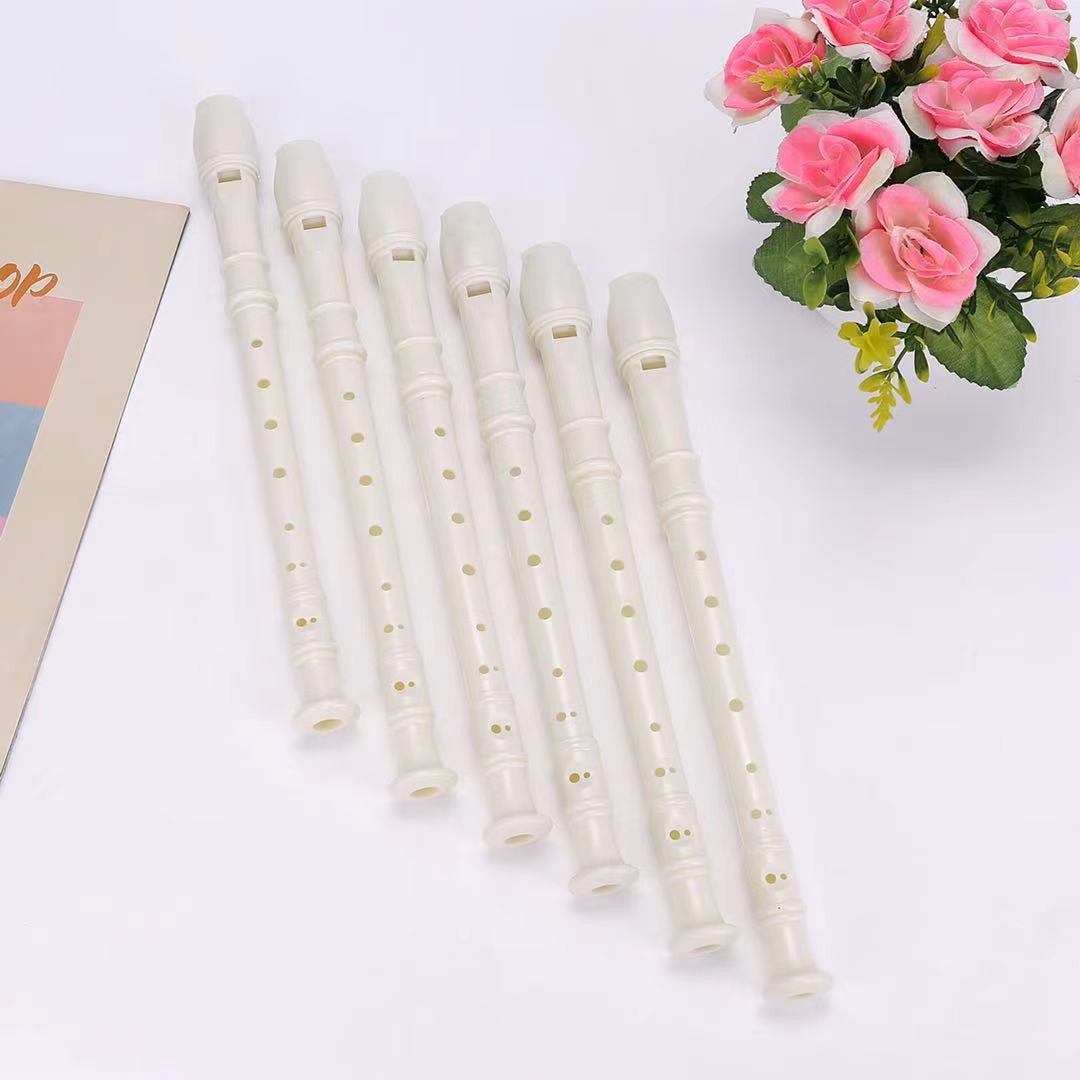Plastic flute eight-hole plastic flute children's practice clarinet learning education supplies early education music equipment