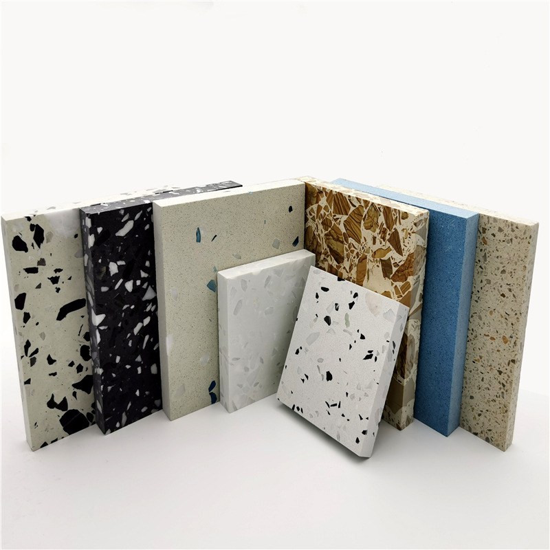 Hotel Millet Orange Terrazzo Catering Floor Window Sill Countertop Floor Tile 600X1200 Matte Non-Slip Wear-Resistant Porcelain