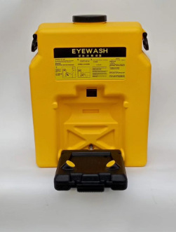 Портативная глазная мойка ABS с двойным отверстием настенного монтажа, устройство для экстренного промывания глаз, прямая поставка с завода