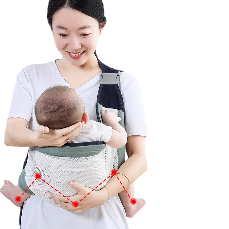 Baby Carrier, Front-Hold Type, Baby and Toddler, Simple One-Shoulder, Lightweight, Four-Season Out-And-Out Baby-Carrying Artifact Waist Stool