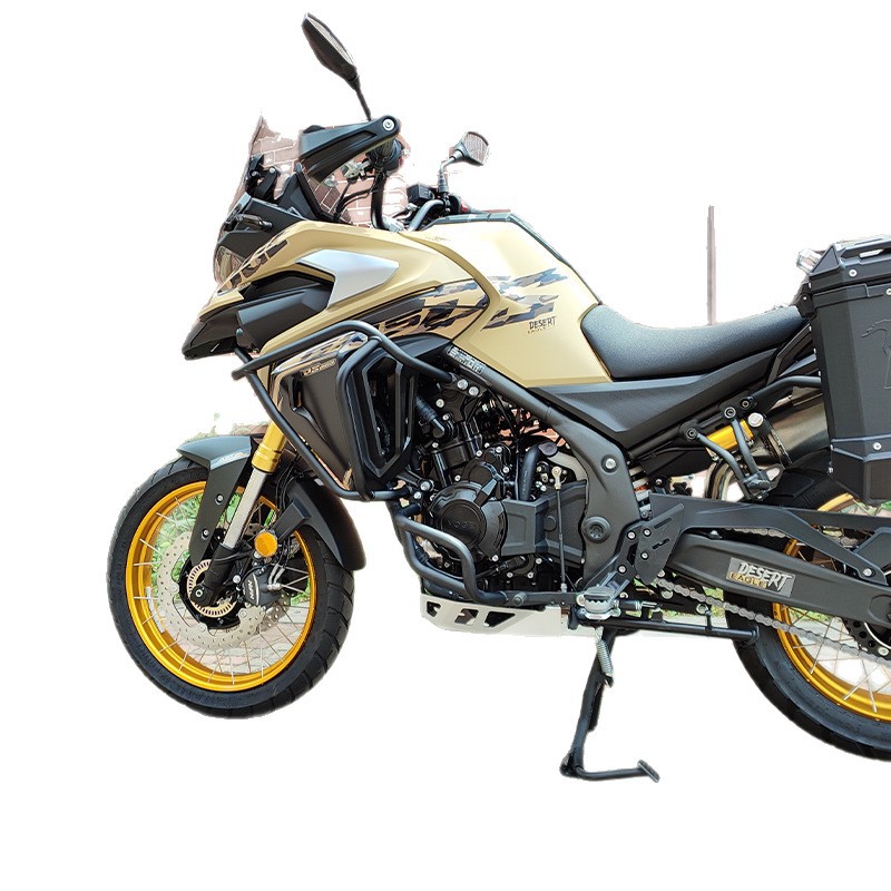 Suitable for Wuji Ds625X Lower Bumper Carbon Steel Bumper Non-Destructive Installation to Protect the Body Motorcycle Modification Accessories