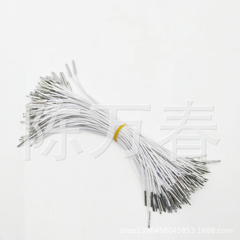 Elastic Rope with Metal Buckles on Both Ends, Mask Rope, Tag Buckle Rubber Band, Notebook Straps, Barbed Elastic Rope