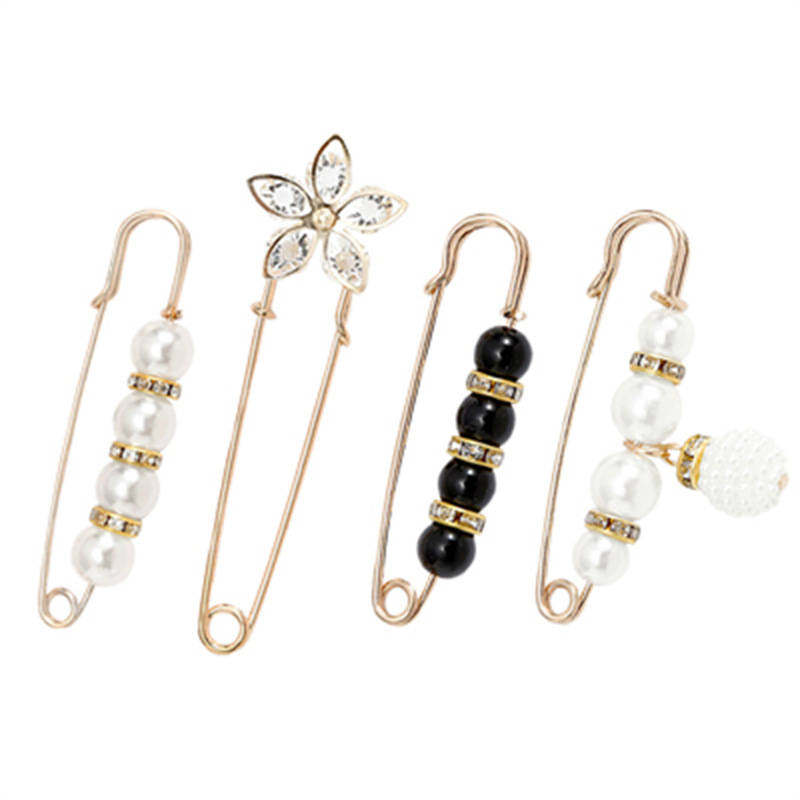 Waist Pin Accessories Fixed Clothes Waist Change Small Artifact Anti-Light Brooch Women's Pants Waist Buckle Pin