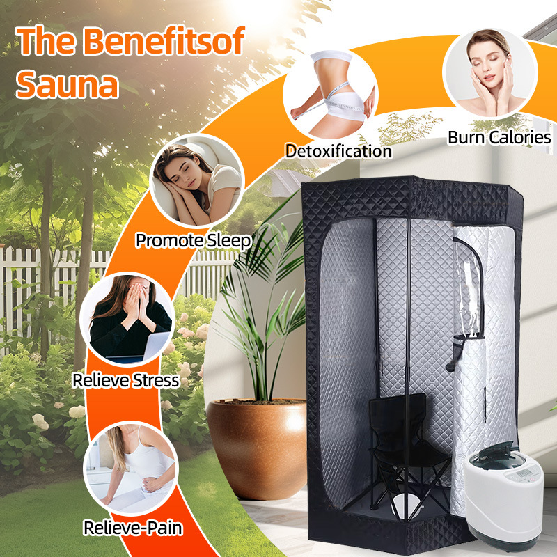 Самая популярная паровая коробка в Северной Америке, домашняя сауна для всего тела, складной портативный парогенератор