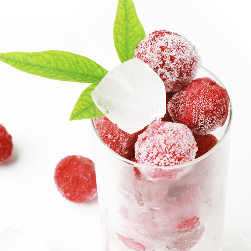 Sf Free Shipping Jingdefu Ice Bayberry 50G/Bag Agricultural Specialty Ready-To-Eat Snacks Summer Cool Iced Bayberry