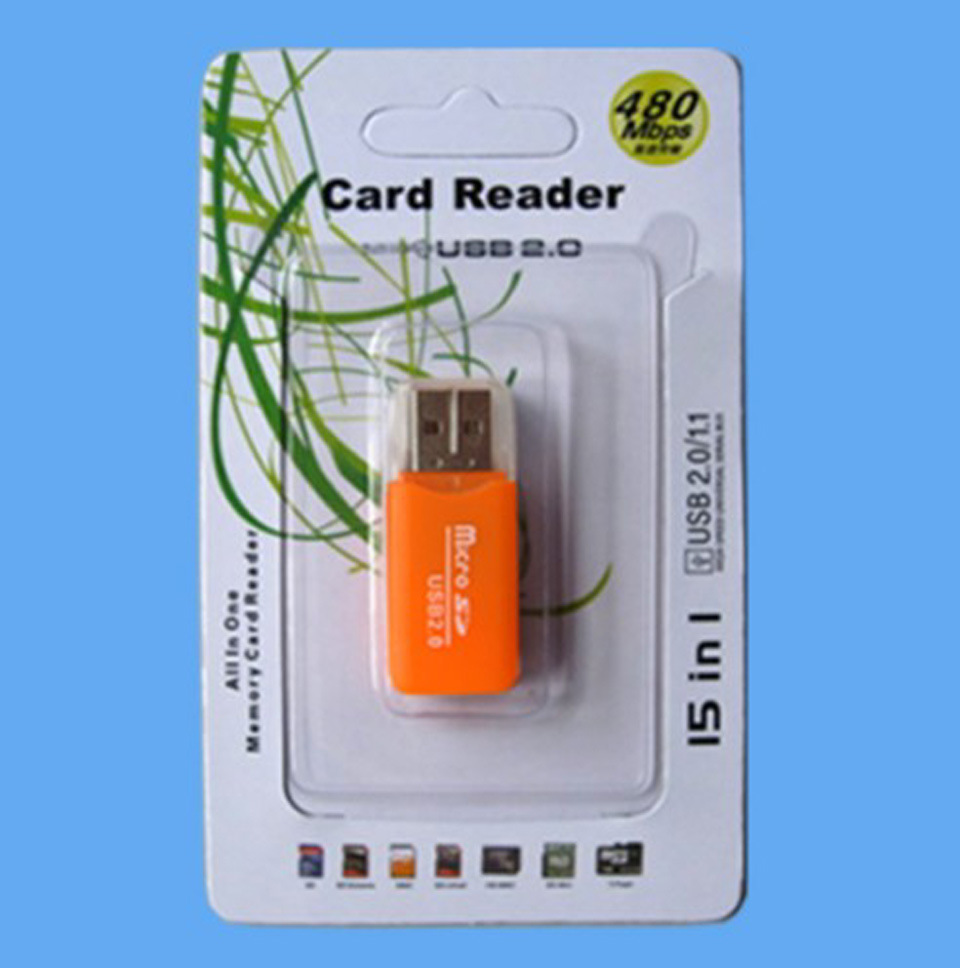 Cool Card Reader mini SD/TF Card/memory Card High Speed 2.0 mi Driving Recorder with cro Factory