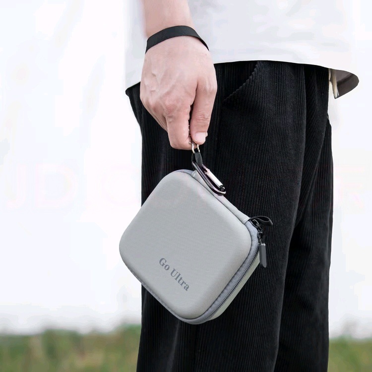 Suitable for Insta 360 Go Ultra Action Camera Eva Storage Bag, Shadow Stone Pocket Portable Storage Bag