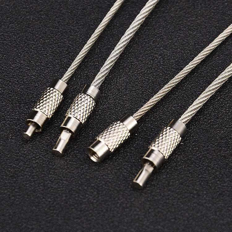 Многоразмерные стальные кольца, брелок, быстрое подвешивание, цепочка для ключей