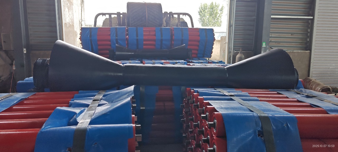 Лента для горного производства, ролик-буфер, коррозионно-стойкий, может использоваться в горнодобыче по мере необходимости