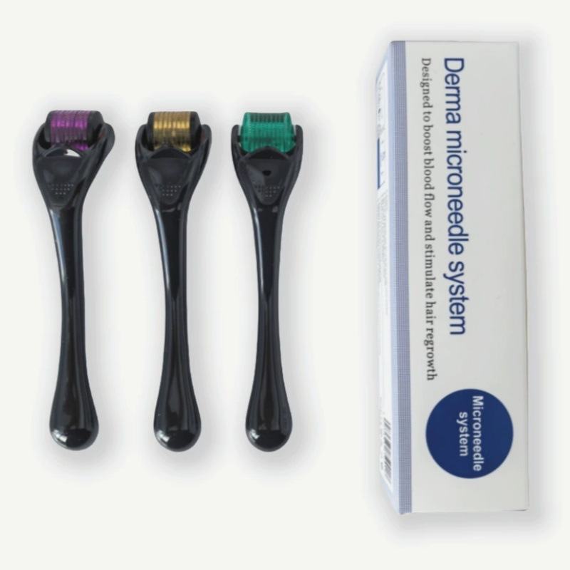 Cross-Border Microneedle Roller 540 Skin Roller Needle Foreign Trade Equipment Brand Source Factory Amazon Equipment Brand Certification