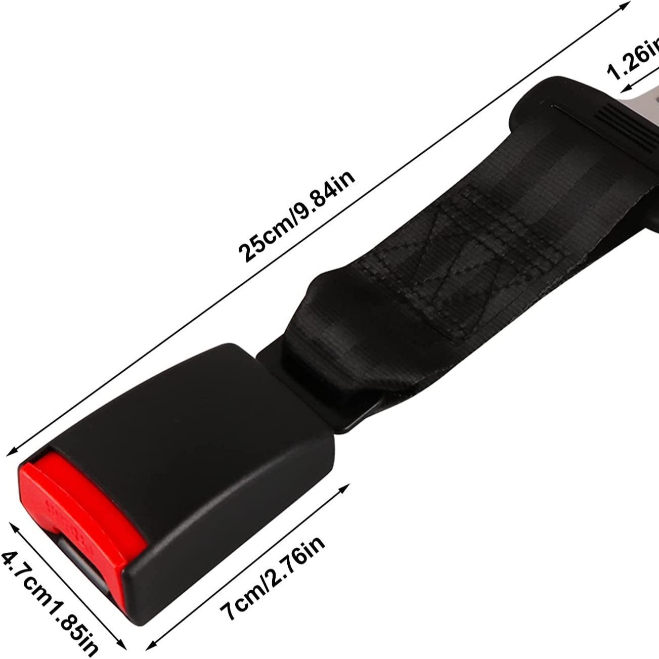 Cross-border seat belt extender extension belt abdominal anti-clamping auxiliary extension seat safety belt seat belt extension belt