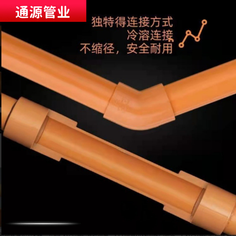 Pvc-C Fire Pipe Has High Temperature Resistance and High Flame Retardant Chlorinated Polyvinyl Chloride Pipe Pvc-C Fire Sprinkler Pipe